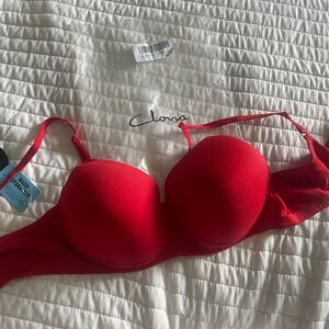 36B • NWT • Red Wire Free Bra